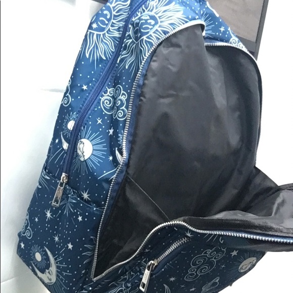 New Madden Girl Recycled Nylon Celestial All Over Print All Purpose Backpack - Picture 7 of 10